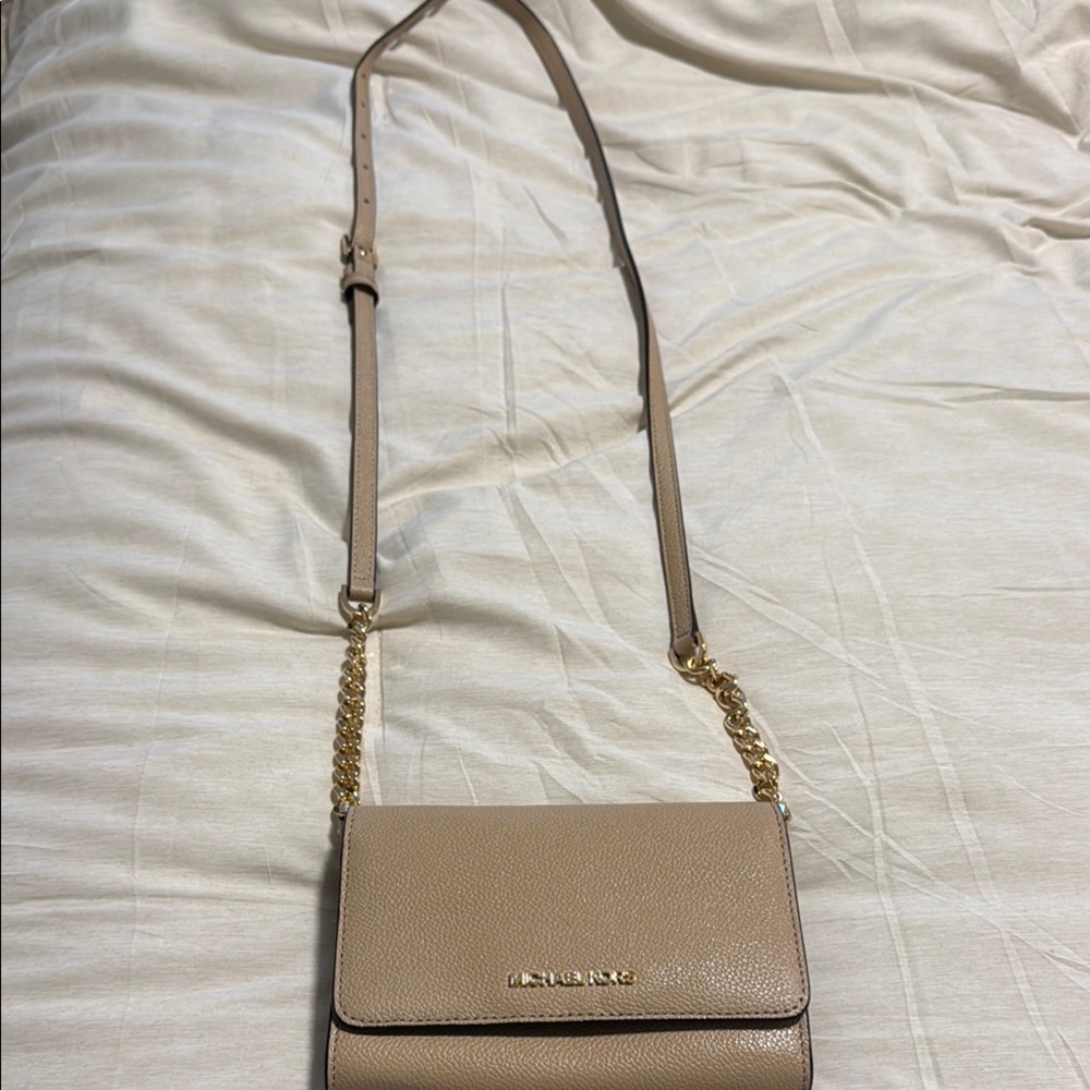 Michael Kors Tan Crossbody Bag